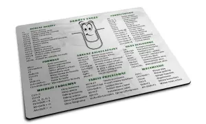 Arkusz kalkulacyjny z listą skrótów Excel. Znajdziesz tu pomocne **excel shortcuts cheat sheet** do szybkiej pracy.