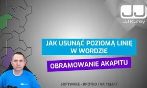 Jak usunąć kreskę w Wordzie i pozbyć się irytujących linii