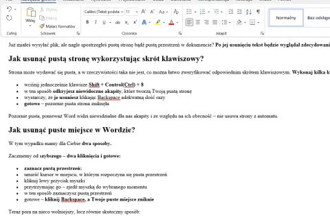 Jak usunąć czerwone podkreślenia w Wordzie i pozbyć się frustracji