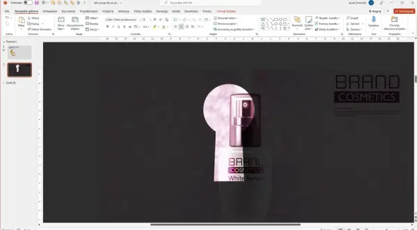 Jak usunąć tło w PowerPoint? Zobacz, jak łatwo usunąć tło ze zdjęcia kosmetyku, by stworzyć profesjonalną prezentację.