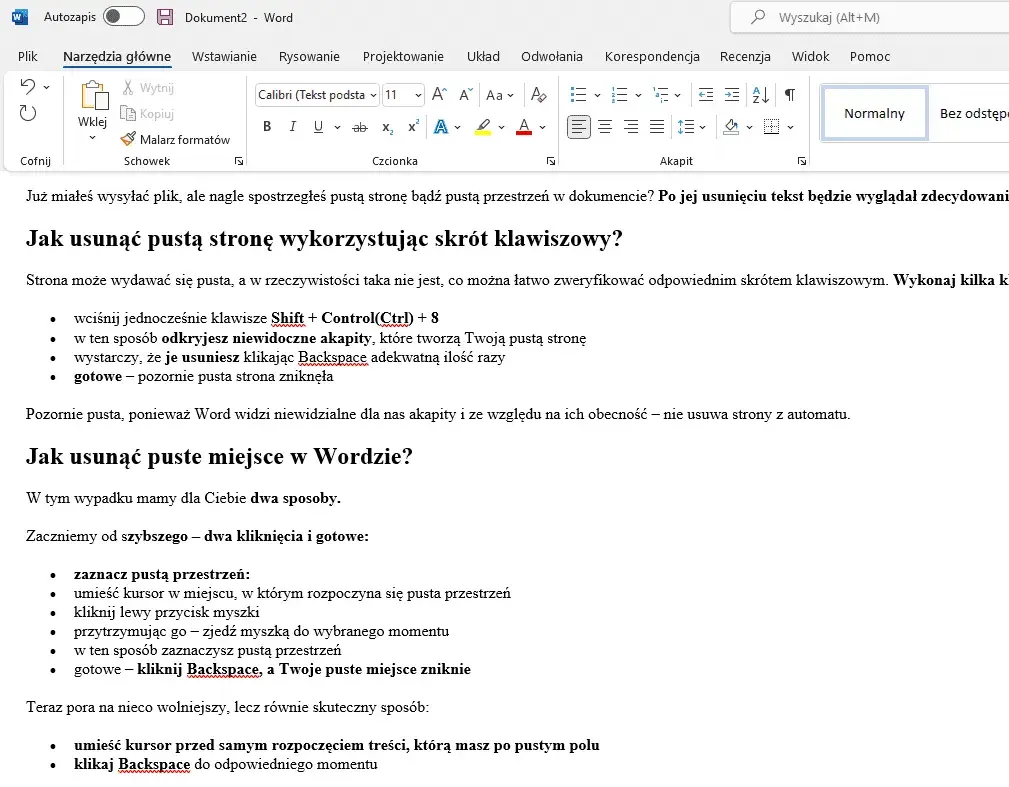 Jak usunąć czerwone podkreślenia w Wordzie i pozbyć się frustracji