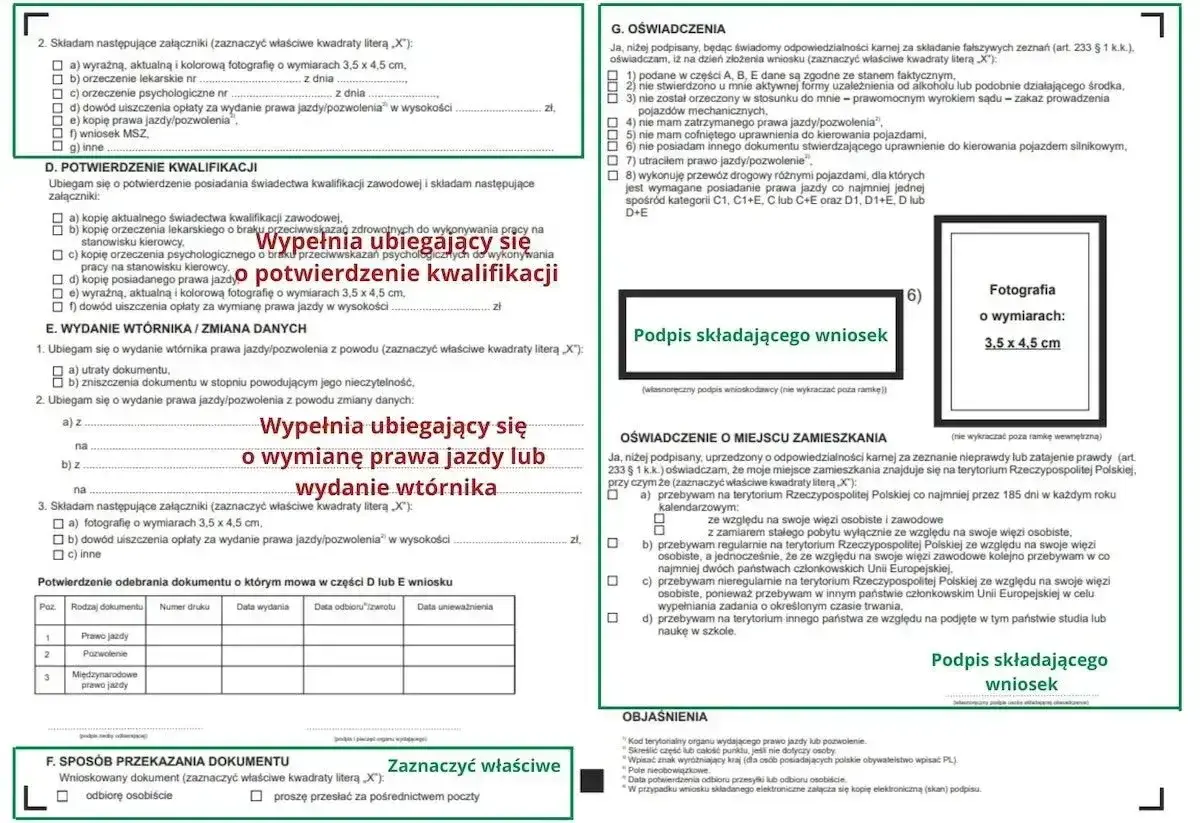 Wniosek o uzasadnienie wyroku, w tym zdjęcie do dokumentu.