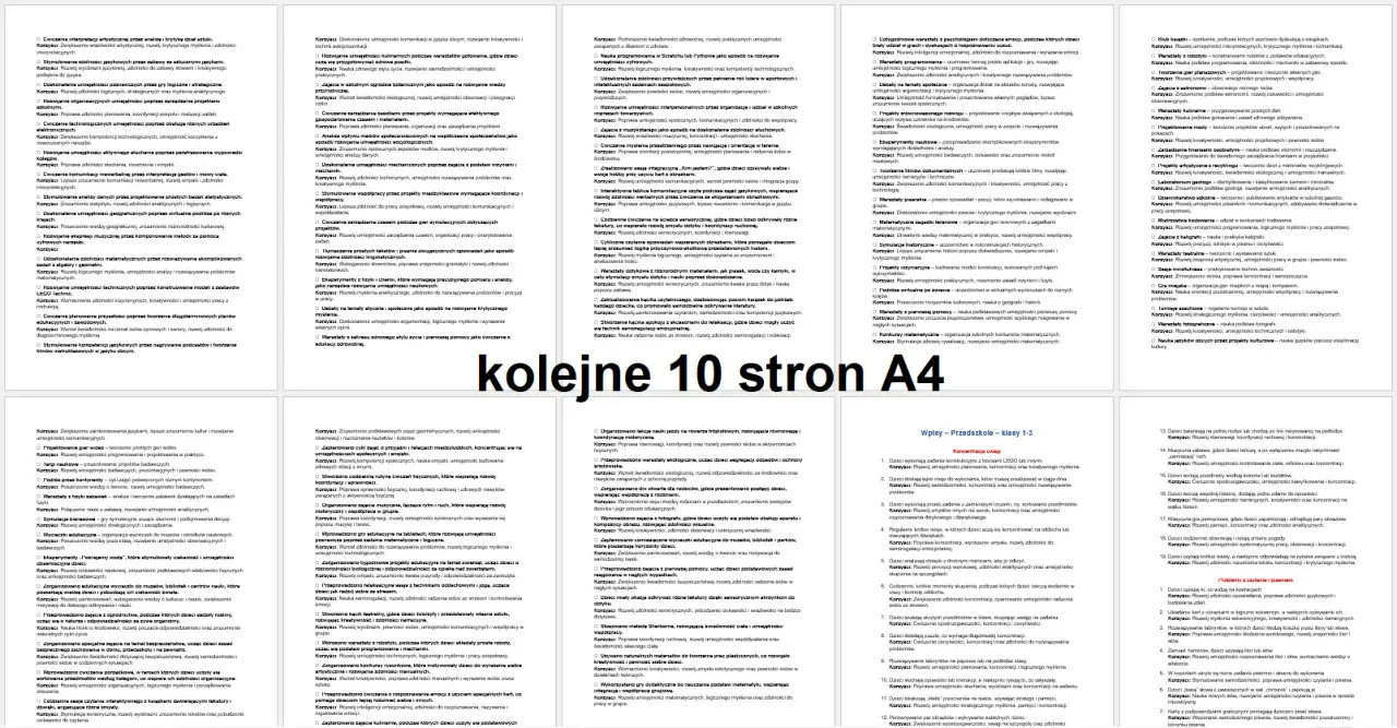 Przykładowe tematy zajęć rewalidacyjnych: rozwijanie umiejętności komunikacyjnych, logicznego myślenia, programowania i projektowania.