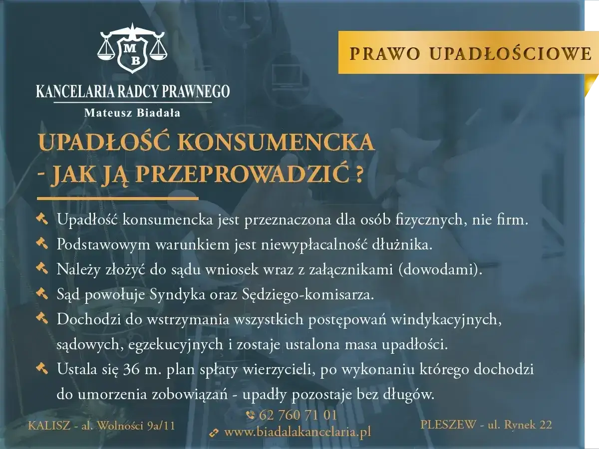 Upadłość konsumencka: ile kosztuje i jak ją przeprowadzić? Dowiedz się, jak pozbyć się długów.