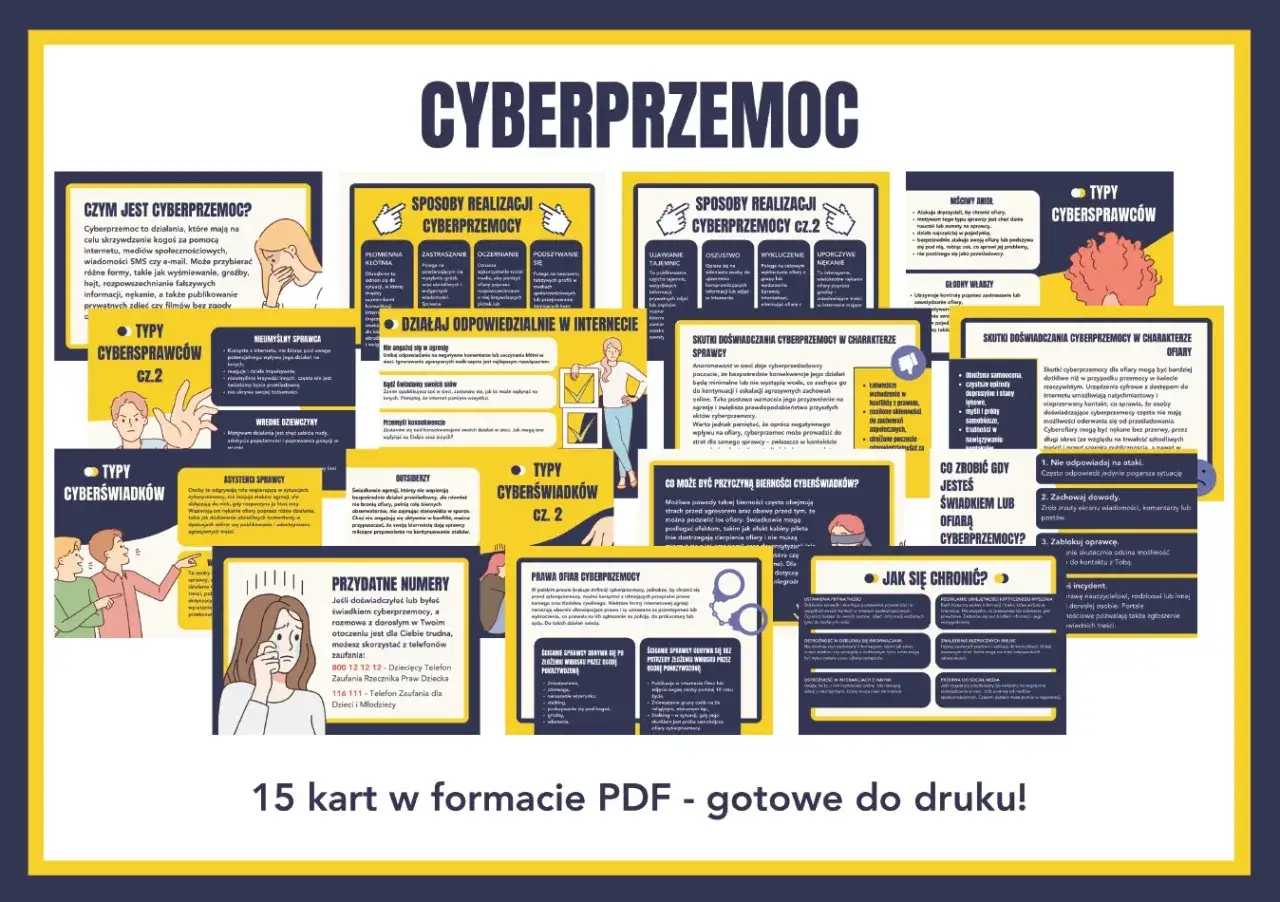 Cyberprzemoc to nękanie w sieci. Dowiedz się, jak rozpoznać sprawców i ofiary, oraz jak się chronić przed cyberprzemocą.